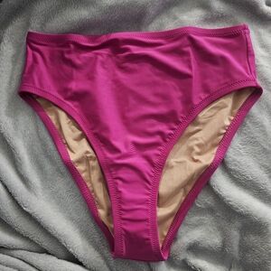 NWT - J.Crew Hallie Bikini Bottom - Radiant Fuchsia